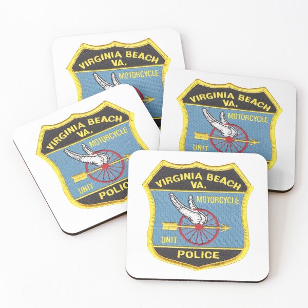 Item preview, Virginia Beach Police Motors designed and sold by Lawrence Baird.