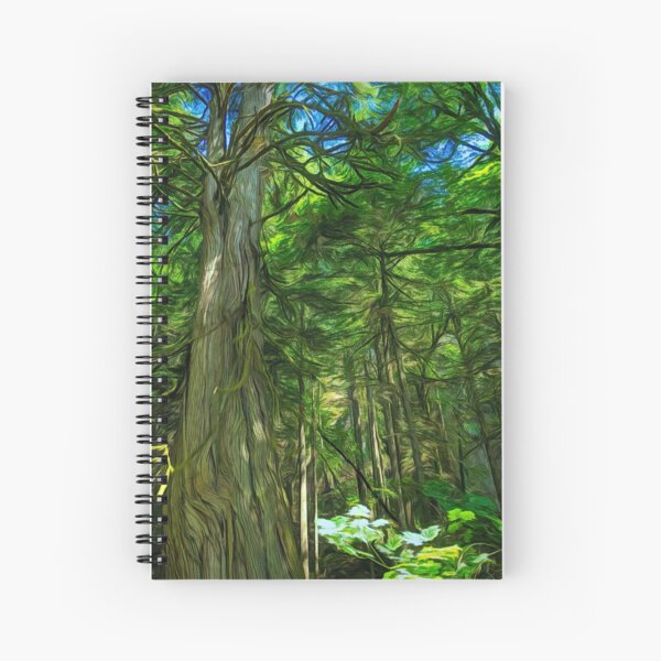 Forest Series: Reaching for the Top Spiral Notebook