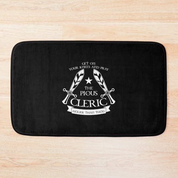 Item preview, Cleric Fantasy RPG design Role Playing Tabletop Board Game designed and sold by woodsgoodsco.