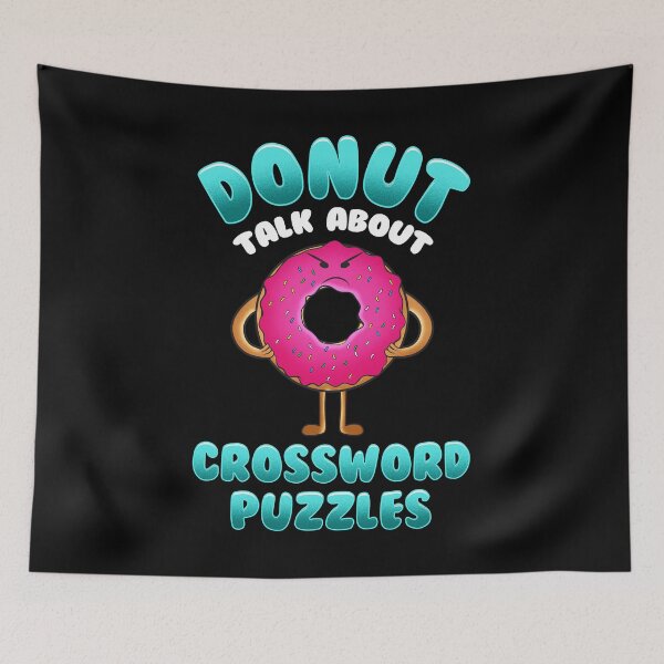 Item preview, Funny Crossword Puzzle Lover Design For A Cruciverbalist print designed and sold by woodsgoodsco.