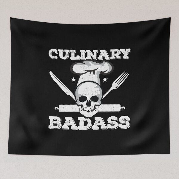 Item preview, Culinary Badass graphic Chef's Cooking In The Kitchen Tee designed and sold by woodsgoodsco.