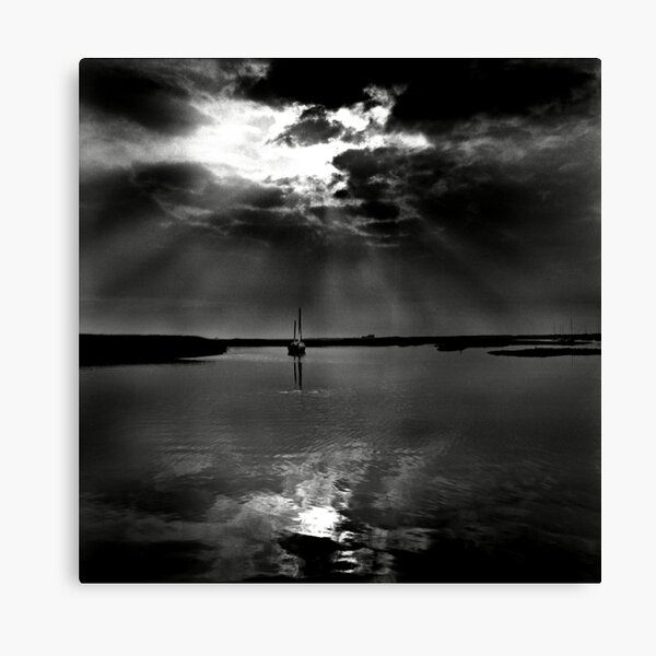 Summer evening light at Brancaster Staithe, Norfolk, UK Canvas Print