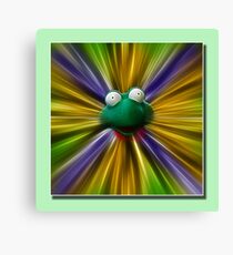 fredo the frog Canvas Print