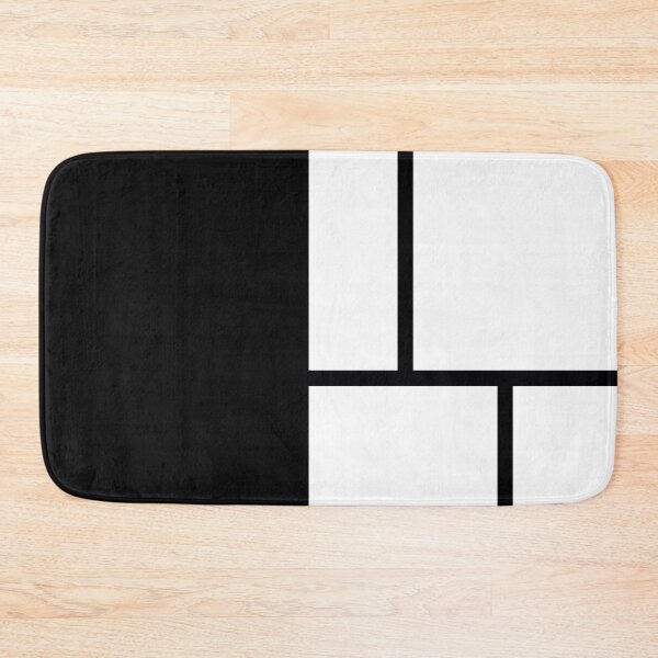 Item preview, White and Black Color Block designed and sold by wordznart.