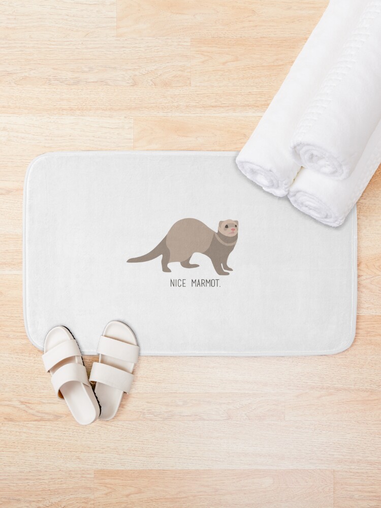 Alternate view of Nice Marmot - The Big Lebowski Bath Mat