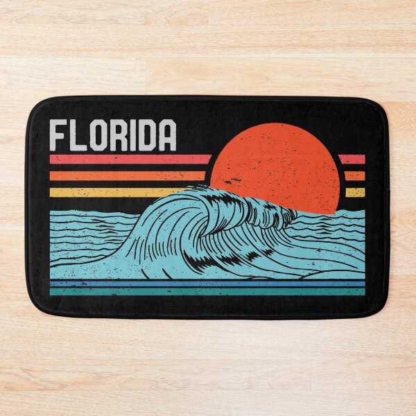 Item preview, Vintage Florida Beach Surfing Retro Surf Wave 80s 70s Sunset designed and sold by mrsmitful.