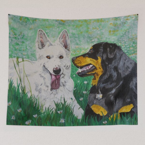 Item preview, Acebo y harry designed and sold by Eva Dobie Arts.