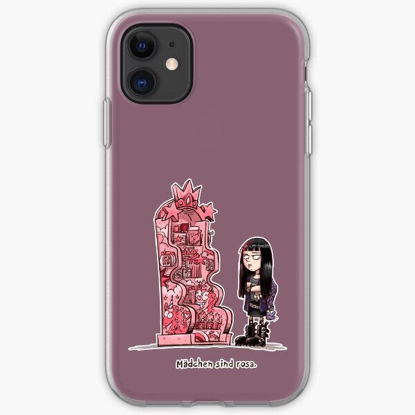 Mädchen sind rosa iPhone Flexible Hülle