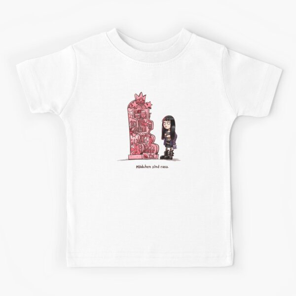Mädchen sind rosa Kinder T-Shirt