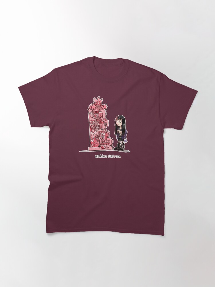 Alternative Ansicht von Mädchen sind rosa Classic T-Shirt