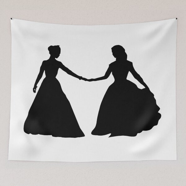 Item preview, Lesbian princess, lgbt pride designed and sold by claudiasartwork.