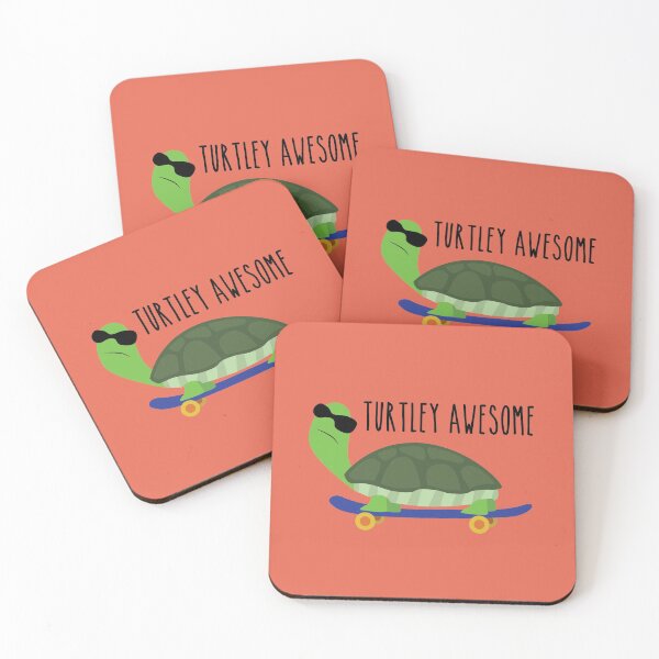Item preview, Turtley Awesome - Animal Puns designed and sold by thesadsquatch.