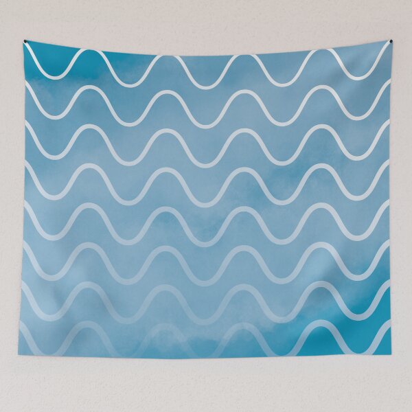 Item preview, Blue Ocean Waves designed and sold by Design Minds Boutique.