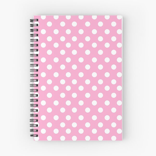 Item preview, Pastel Pink with White Polka Dots designed and sold by TheFrostedDonut.