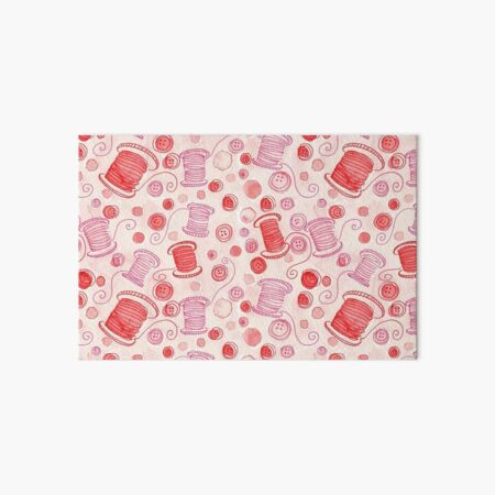 Let's Make Stuff - Sewing Art Board Print