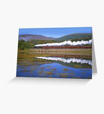 Steam Train - Loch Eil - West Highland Line- Scotland Greeting Card