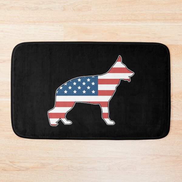 Artikelvorschau, Geschenk der Schäferhund-amerikanischen Flagge entworfen und verkauft von SimonGs.
