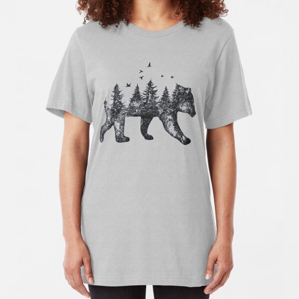 Bear Country Slim Fit T-Shirt
