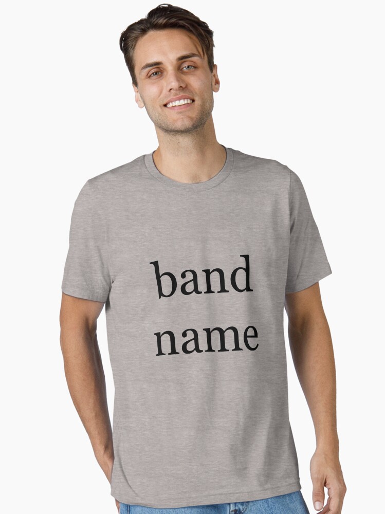 Thumbnail 1 of 7, Essential T-Shirt, band name designed and sold by annieaesthetic.