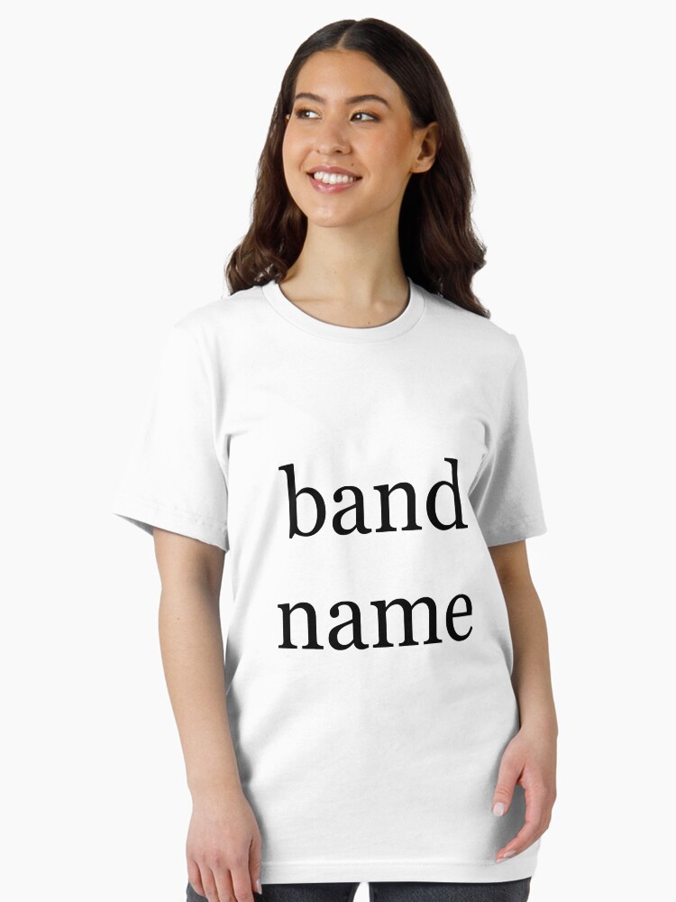 Thumbnail 1 of 7, Essential T-Shirt, band name designed and sold by annieaesthetic.