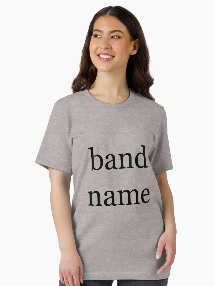 Thumbnail 2 of 7, Essential T-Shirt, band name designed and sold by annieaesthetic.