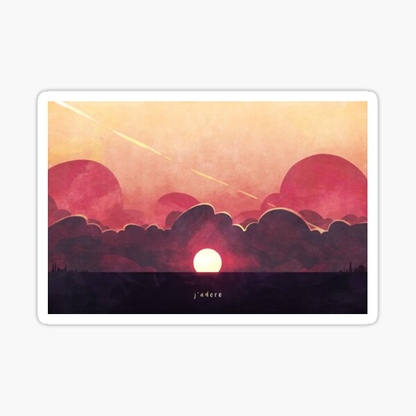 Jadore Sticker