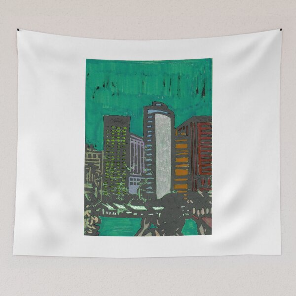Item preview, skyline (in color) designed and sold by purplestgirl.