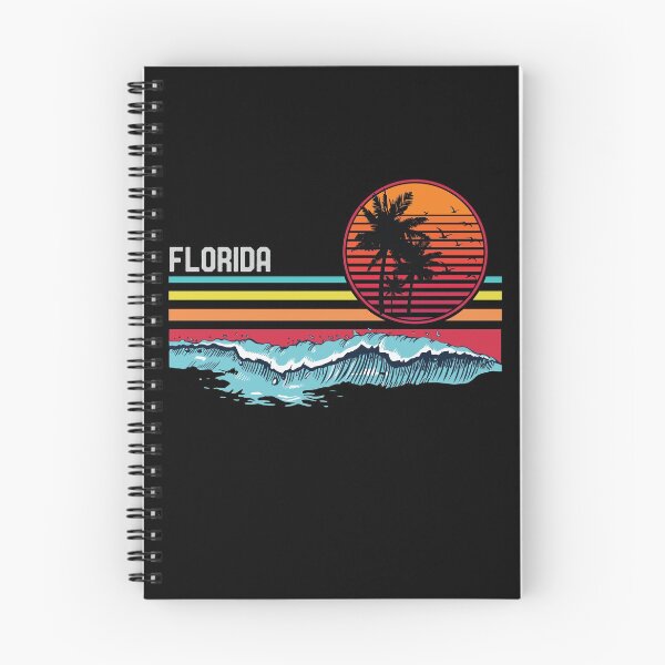 Item preview, Vintage Florida Beach Sunset Retro 80s 70s Surfing Souvenir designed and sold by mrsmitful.