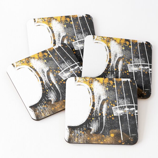 Item preview, Violin music art gold and black #violin #music designed and sold by JBJart.