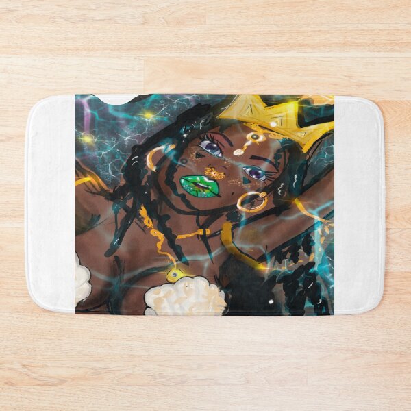 Item preview, Yemoja The Black Mermaid, Upclose and Powerful designed and sold by ArtBecomesHer2.