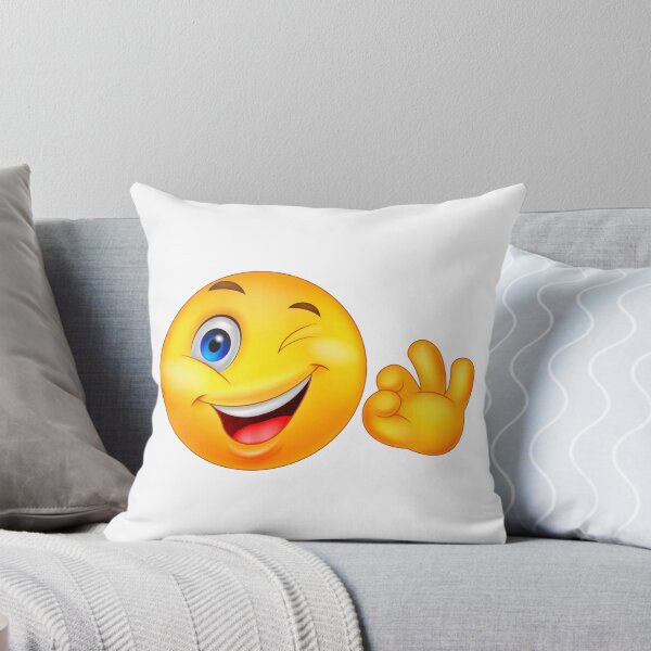 Item preview, OK SMILEY FACE designed and sold by HAUNTERSDEPOT.