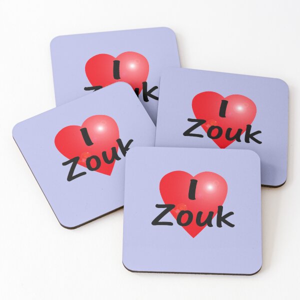 Item preview, I Love Zouk - Dance T-shirt designed and sold by deanworld.