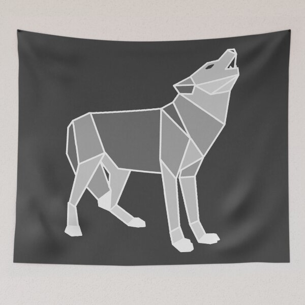 Item preview, Geometric Wolf designed and sold by SMD-Art.