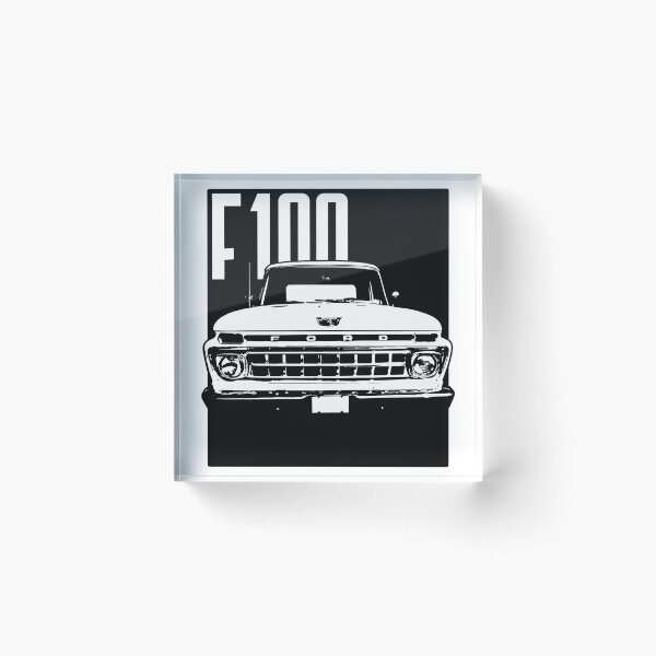 Item preview, 1965 Ford F100 - Black and White designed and sold by OldDawg.