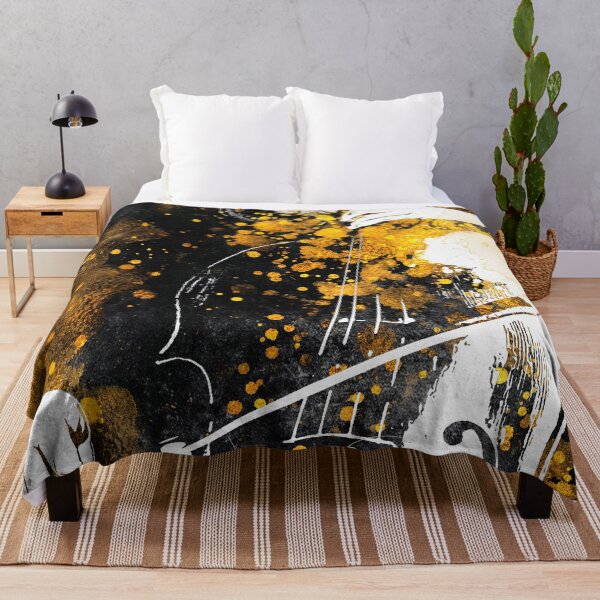 Item preview, Violin music art gold and black #violin #music designed and sold by JBJart.
