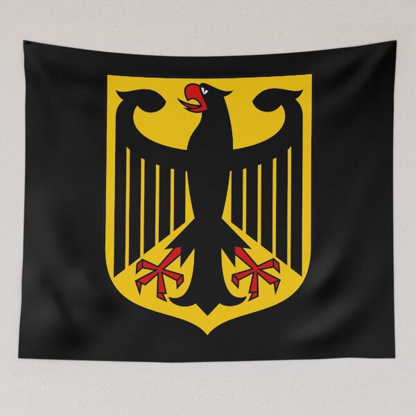 Item preview, I Love Germany - Country Code DE T-Shirt & Sticker designed and sold by deanworld.