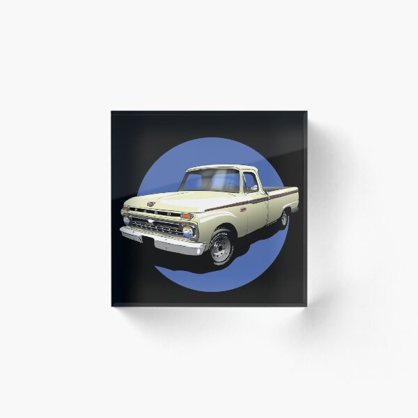 1966 Ford F100 Custom Cab - Shep Acrylic Block