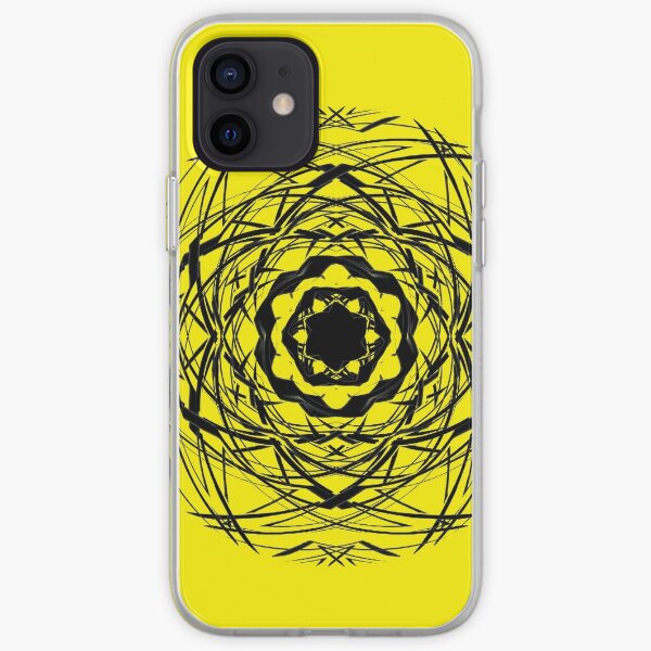 #pattern, #repeat, #abstract, #design, illustration, art, geometry, circle iPhone Soft Case