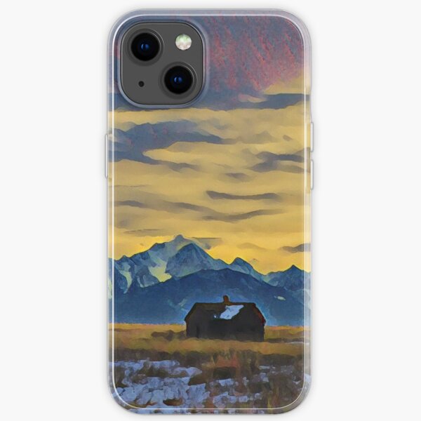 Mission Mountains Shed iPhone Soft Case