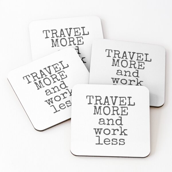Item preview, Travel More And Work Less Traveling designed and sold by perfectpresents.