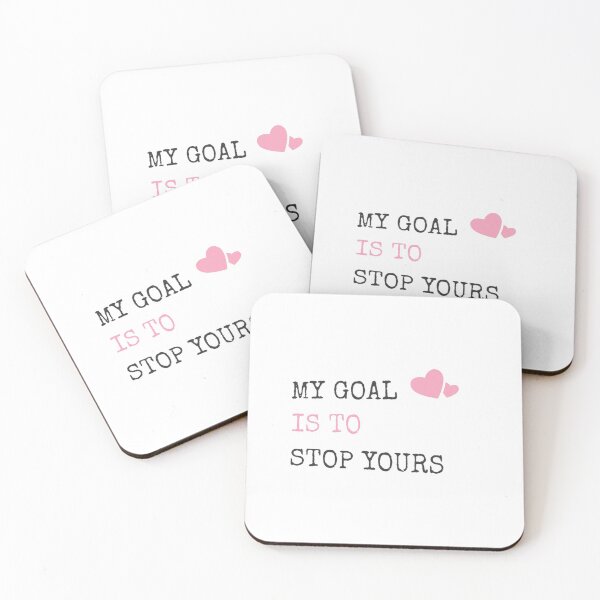 Item preview, My Goal Is To Stop Yours Goalie Defender designed and sold by perfectpresents.