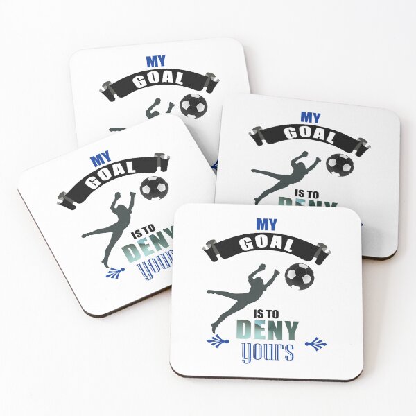 Item preview, Cute Diving Goalkeeper Soccer Goalie Defend Goal designed and sold by perfectpresents.
