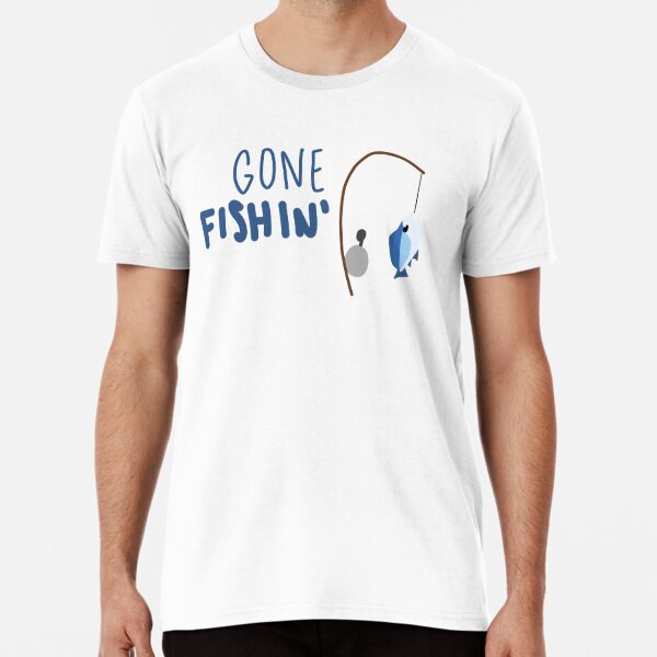 Gone Fishing Gone Fishin T-Shirts Fishing Shirts Fishing Tshirts Fishing  Tees Fishing Shirt Beach Towel