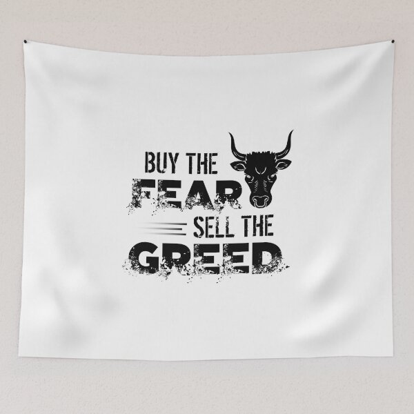 Item preview, Buy The Fear Sell The Greed Stock Market Investing designed and sold by perfectpresents.