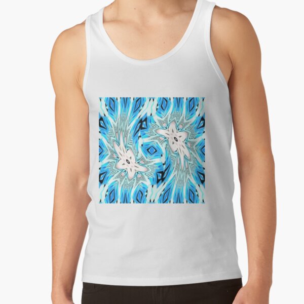 #pattern, #repeat, #abstract, #design, illustration, art, geometry, circle Tank Top
