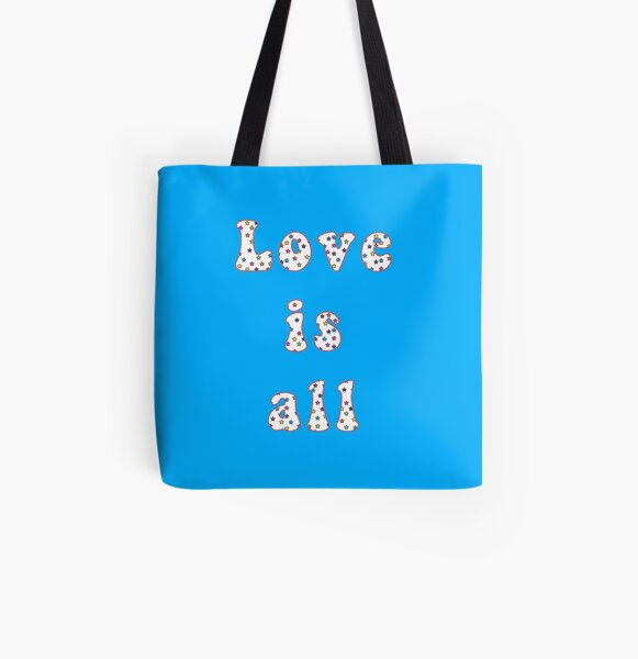 Love is all Tote bag doublé