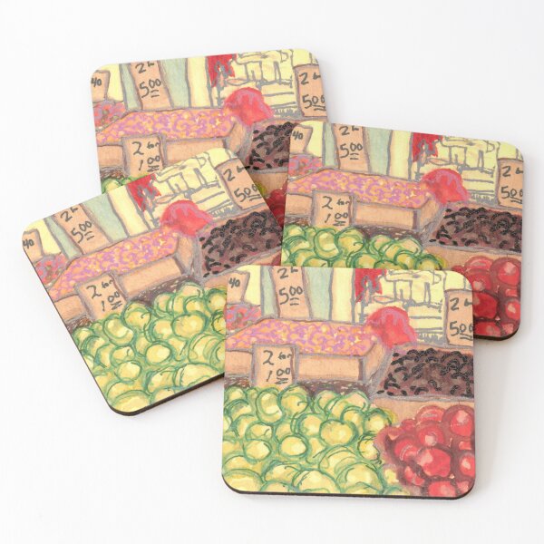 Item preview, papayas and apples designed and sold by purplestgirl.