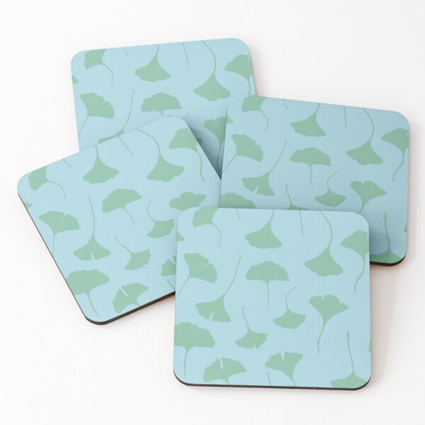 Item preview, Ginkgo Leaves In Blue designed and sold by AllisonDelDuca.