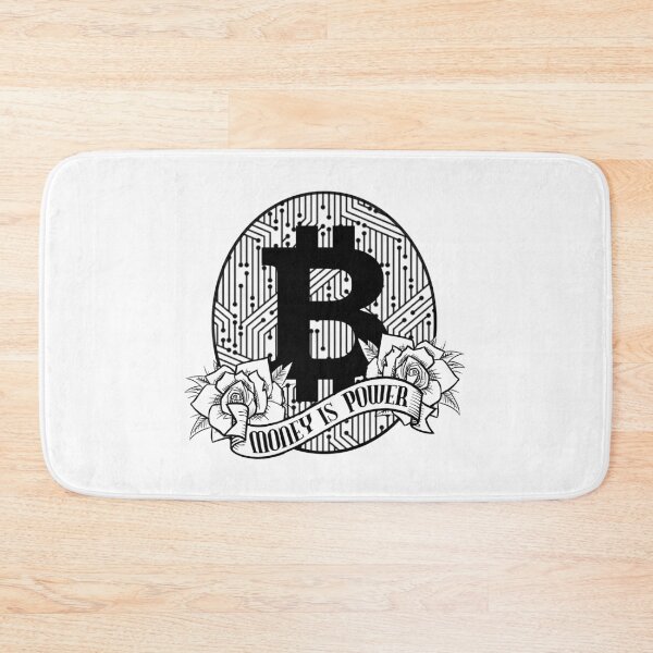 Item preview, Bitcoin Money Is Power BTC Cryptocurrency Trading designed and sold by perfectpresents.