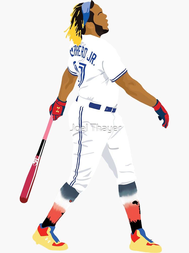 Vladimir Guerrero Jr. Toronto Blue Jays Custom Art Baseball Card